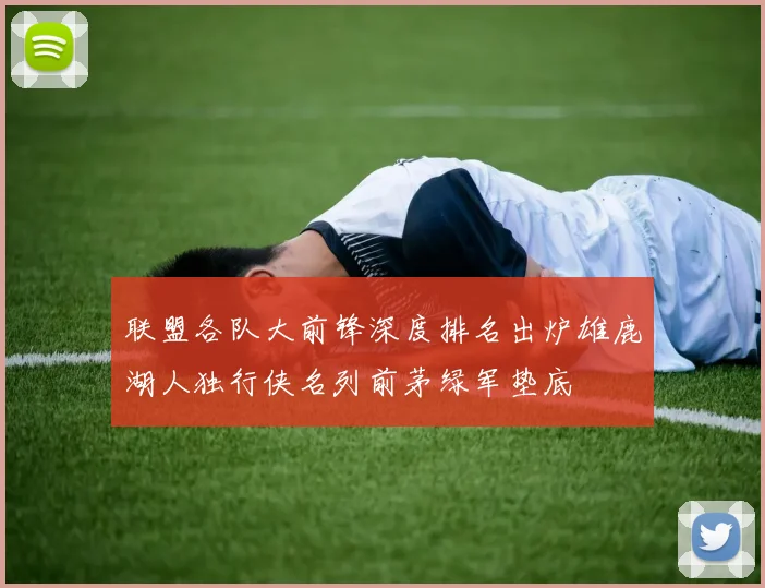 联盟各队大前锋深度排名出炉雄鹿湖人独行侠名列前茅绿军垫底