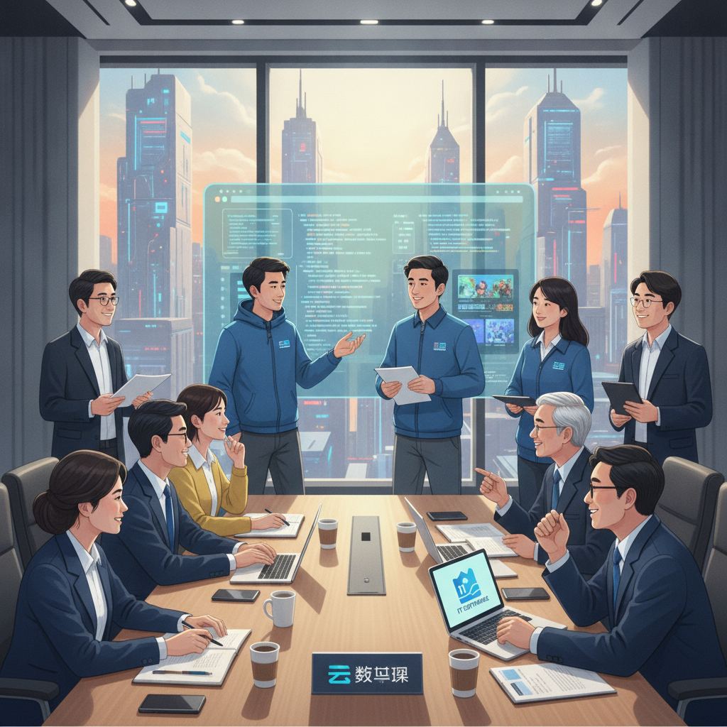 团队与行业专家交流